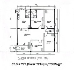 Blk 727 Jurong West Avenue 5 (Jurong West), HDB 5 Rooms #577126791